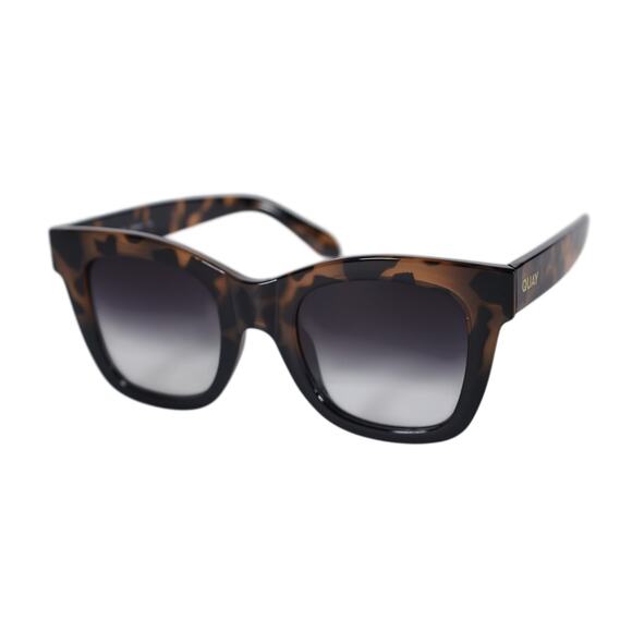 Quay Australia AFTER HOURS Women\'s Sunglasses - Tortoise Black/Black Fade - NWT main image 9